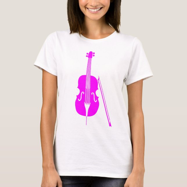 Camiseta Cello - Magenta (Frente)