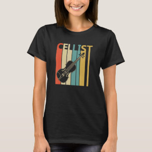 Camiseta Cello Music Instrumento
