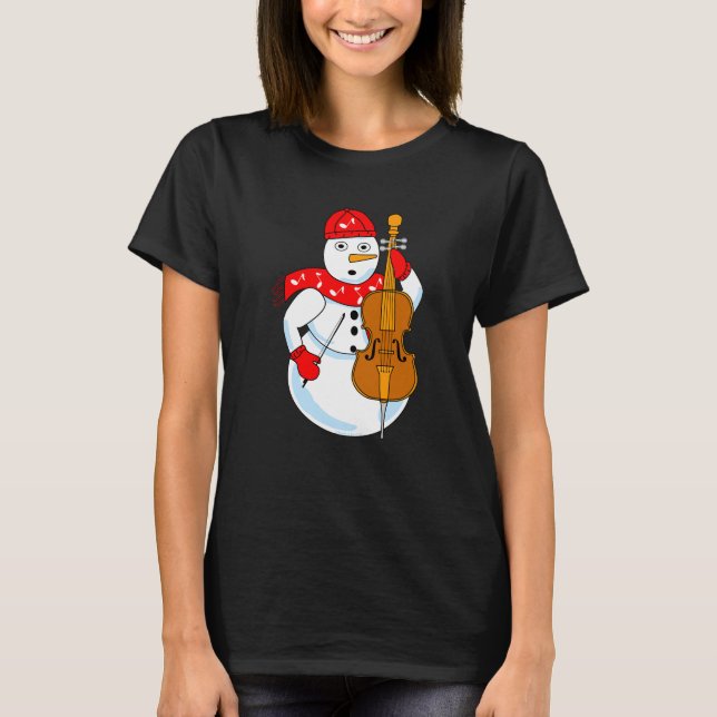 Camiseta Cello Snowman (Frente)