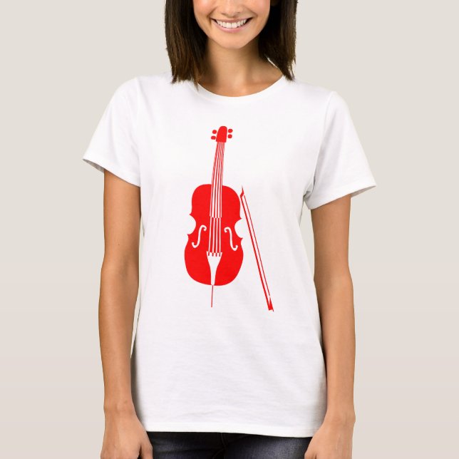 Camiseta Cello - Vermelho (Frente)