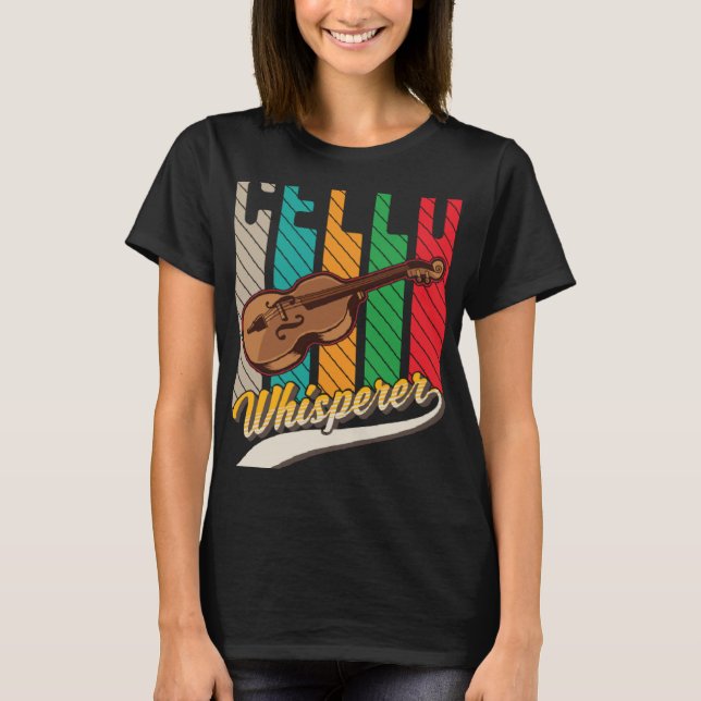 Camiseta Cello Whisperer Cello Player (Frente)