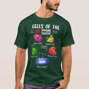 Camiseta Cells Of The Immune Systems Biology Cells Science 