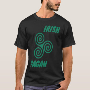 Camiseta Celtic Irish Pagan Triskele Trinity Swirls
