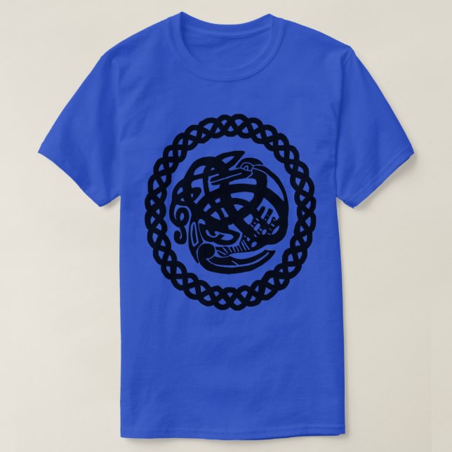 Camiseta Celtic Knot Bird (Frente do Design)