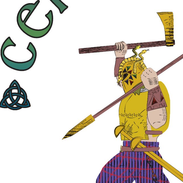 Camiseta Celtic Pride Shirt Celtic Warrior  (Criador carregado)