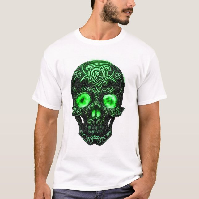 Camiseta Celtic Rune Skull (Frente)