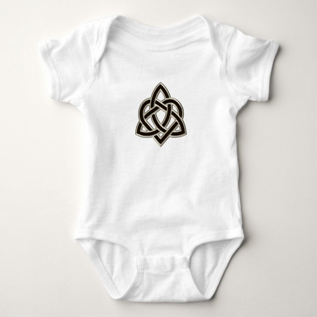 Camiseta Celtic Trinity Heart Knot T=Shirt (Frente)