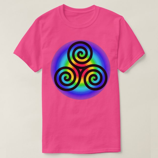 Camiseta Celtic Triskele (Frente do Design)