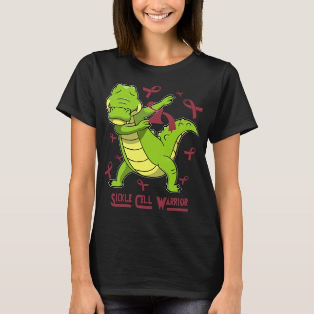 Camiseta célula falciforme do jacaré (Frente)