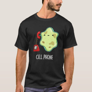 Camiseta Celular Engraçado Biologia Ciência Pun Dark BG