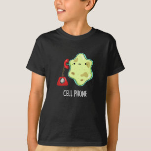 Camiseta Celular Engraçado Biologia Ciência Pun Dark BG
