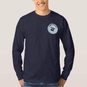 Camiseta Celular TBA Hanukah com Texto Branco