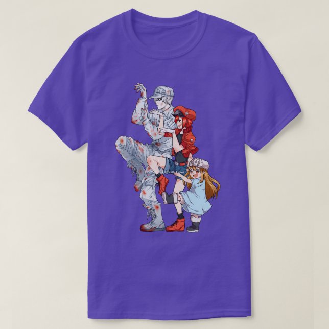 CAMISETA CÉLULAS DE TRABALHO  (Frente do Design)
