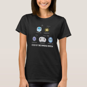 Camiseta Células do Sistema Imunológico Biologia Celular Ci