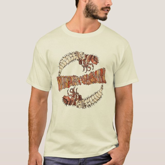 Camiseta Células e cadáver de criptochia (Frente)