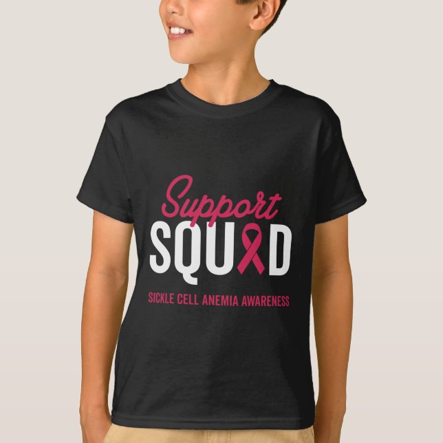 Camiseta Células Falsiformes Células Anemia Survivor Cúmulo (Frente)