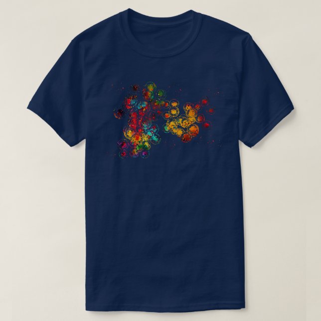 Camiseta Células-tronco (Frente do Design)