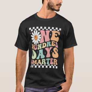 Camiseta Cem Dias Mais Inteligente Retro Daisy