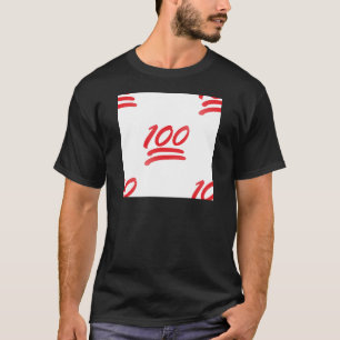 Camiseta cem emoji