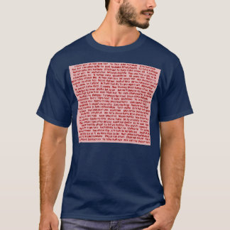 Camiseta Cem Maneiras De Dizer Que Te Amo Vermelho A Rosa