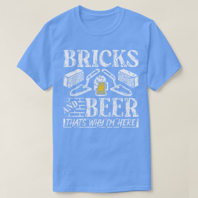 Camiseta Cement Mason Concrete Tools Bricklayer (Frente do Design)
