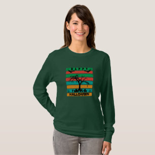 Camiseta Cemitério de distribuição multicolorido com morceg