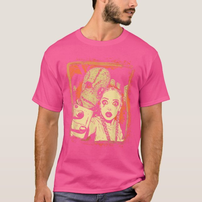 Camiseta Cemitério de Halloween Sie Quadrinhos Horror Monst (Frente)