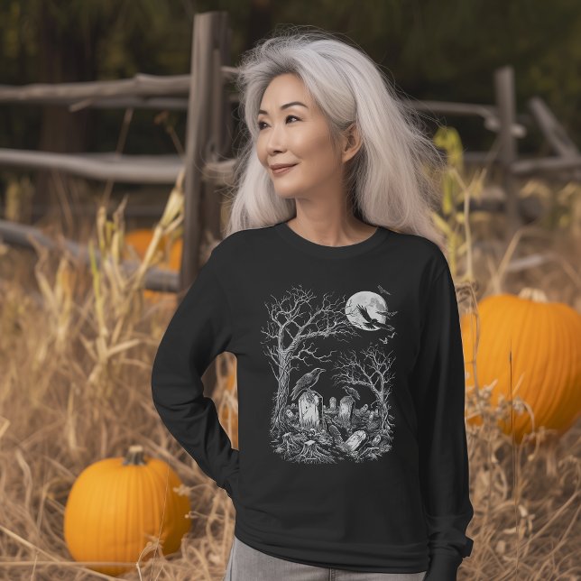 Camiseta Cemitério Nevermore (Criador carregado)