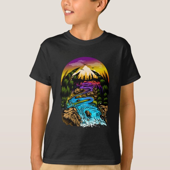 Camiseta Cena ao ar livre (Frente)