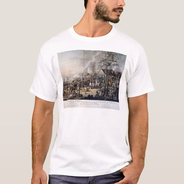 Camiseta Cena após a batalha de Waterloo (Frente)