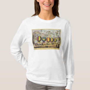 Camiseta Cena as perspectivas elevadas na farsa '