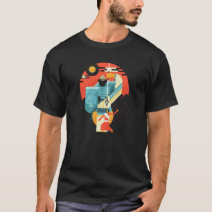 Camiseta Cena cristã épico da bíblia de David e de Golia