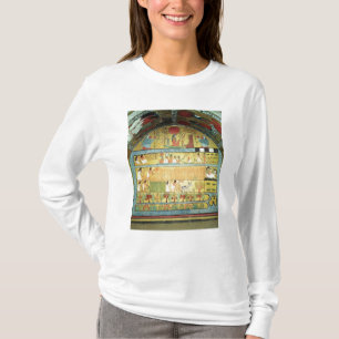 Camiseta Cena da colheita na parede do leste
