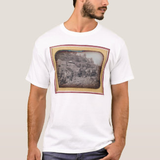 Camiseta Cena da mineração do Riverbed…  (40069)
