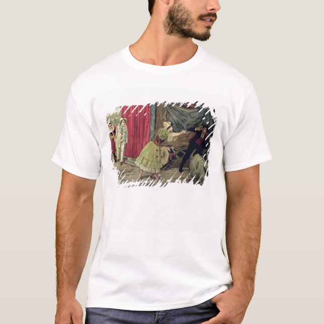 Camiseta Cena da ópera 'Pagliacci (Frente)