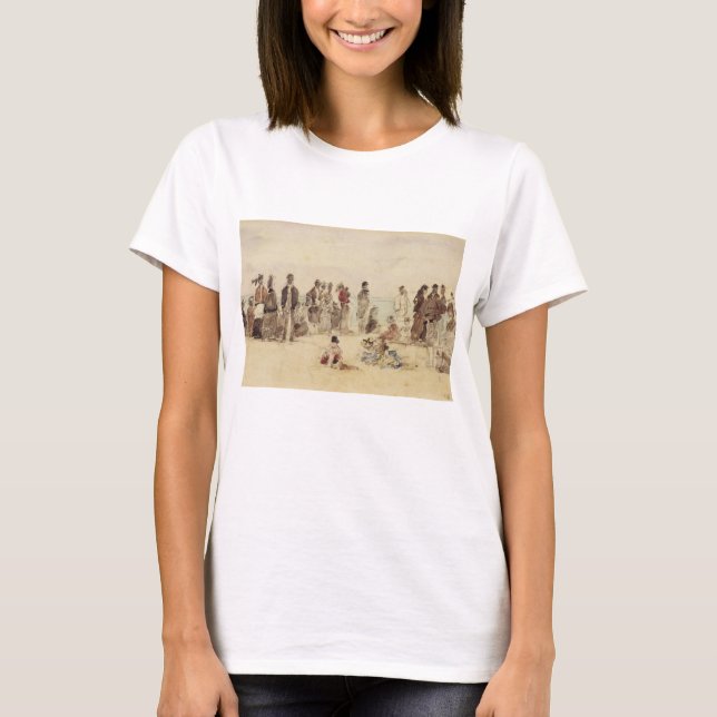 Camiseta Cena da praia (Frente)
