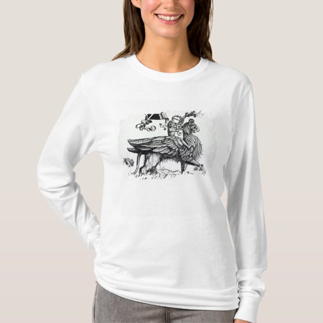 Camiseta Cena da procissão triunfal de Maximilian (Frente)