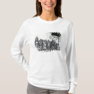Camiseta Cena da procissão triunfal de Maximilian
