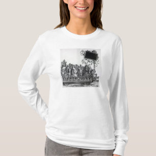 Camiseta Cena da procissão triunfal de Maximilian