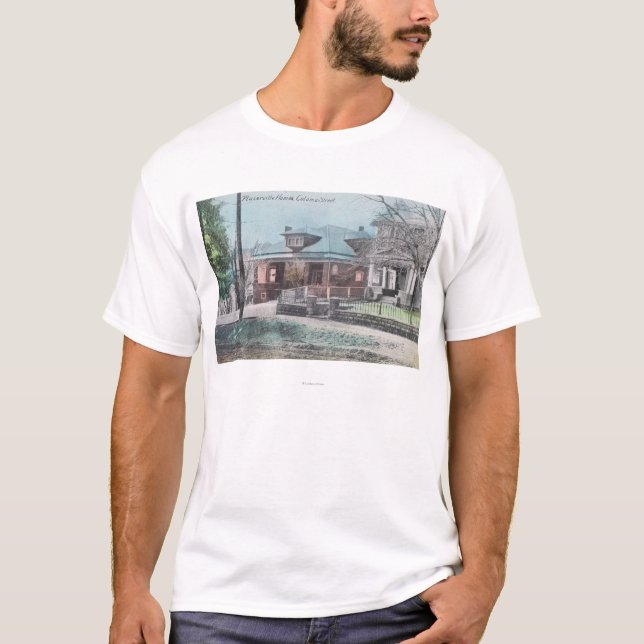 Camiseta Cena da residência na rua de Coloma (Frente)