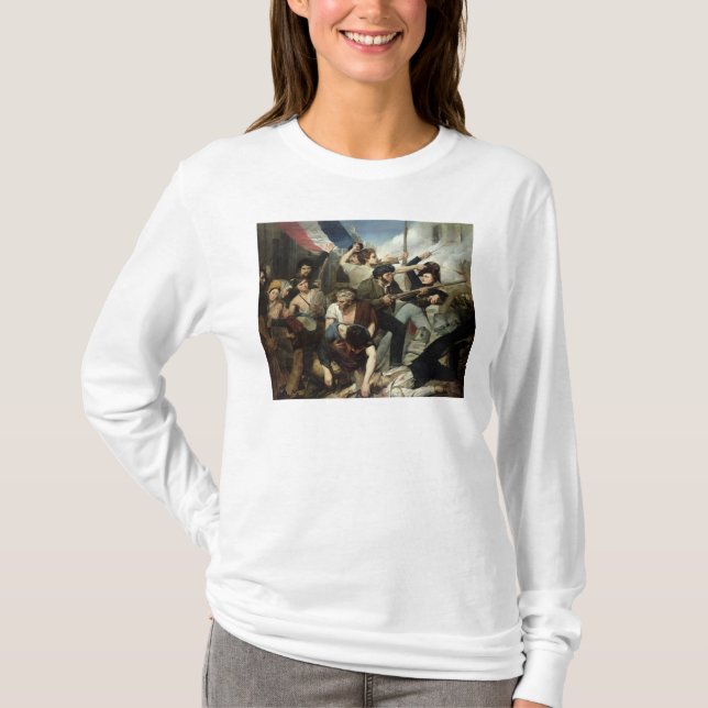 Camiseta Cena da revolução 1830 (Frente)