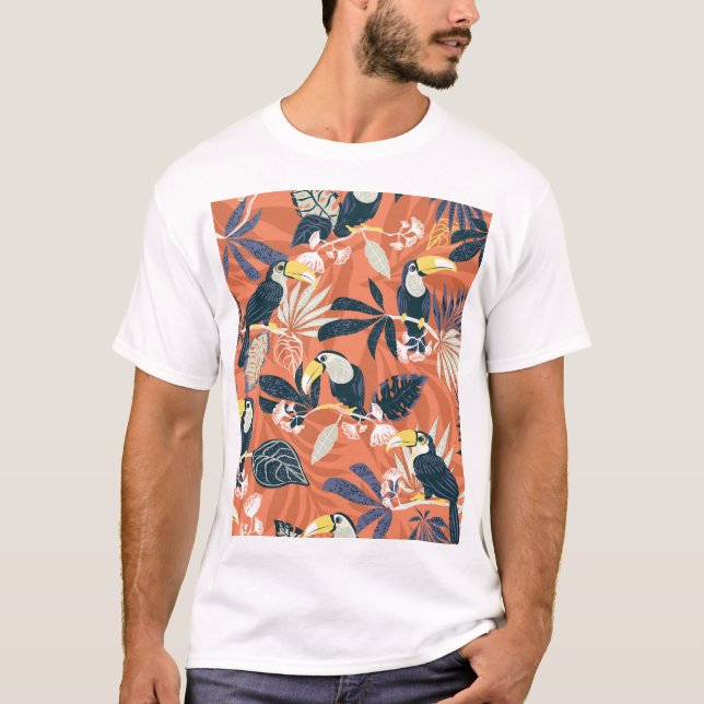 Camiseta Cena da Selva de Túquio Exótica (Frente)