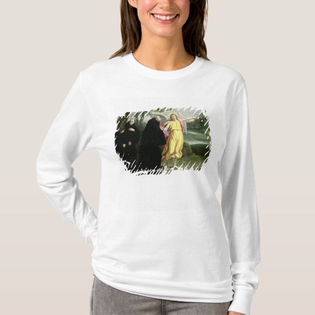 Camiseta Cena da vida de St. Benedict (Frente)