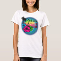 Cena de Airbrush Beach #03 T-Shirt personalizada