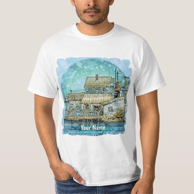 Camiseta Cena de Cais (Frente)