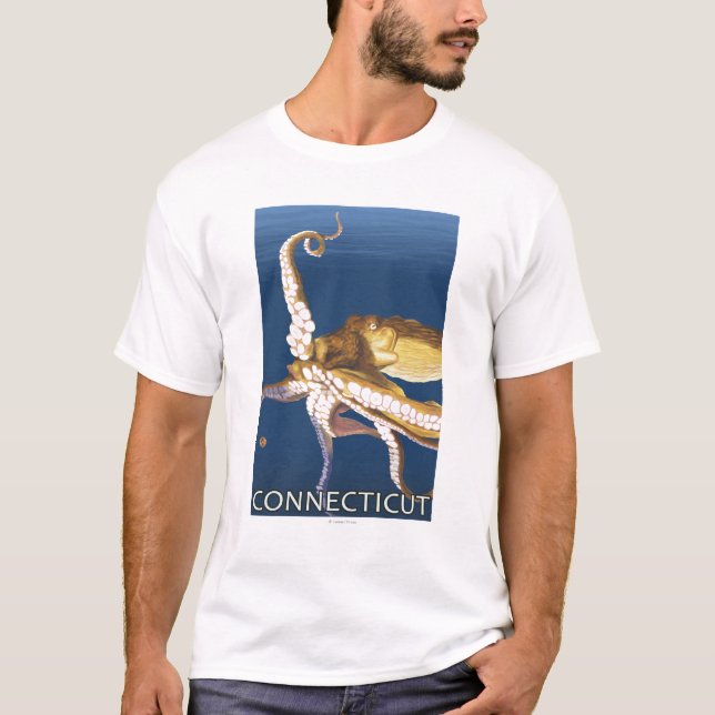 Camiseta Cena de ConnecticutOctopus (Frente)