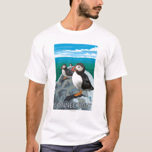 Camiseta Cena de ConnecticutPuffins