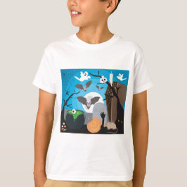 Camiseta Cena de Halloween