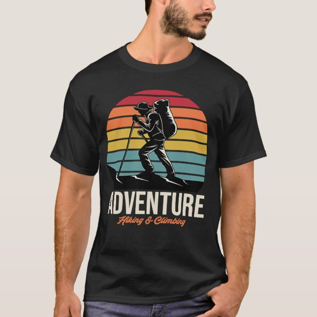 Camiseta Cena de Montanha e Floresta 114 (Frente)