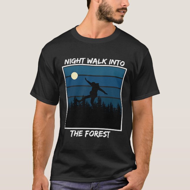 Camiseta Cena de Montanha e Floresta 19 (Frente)